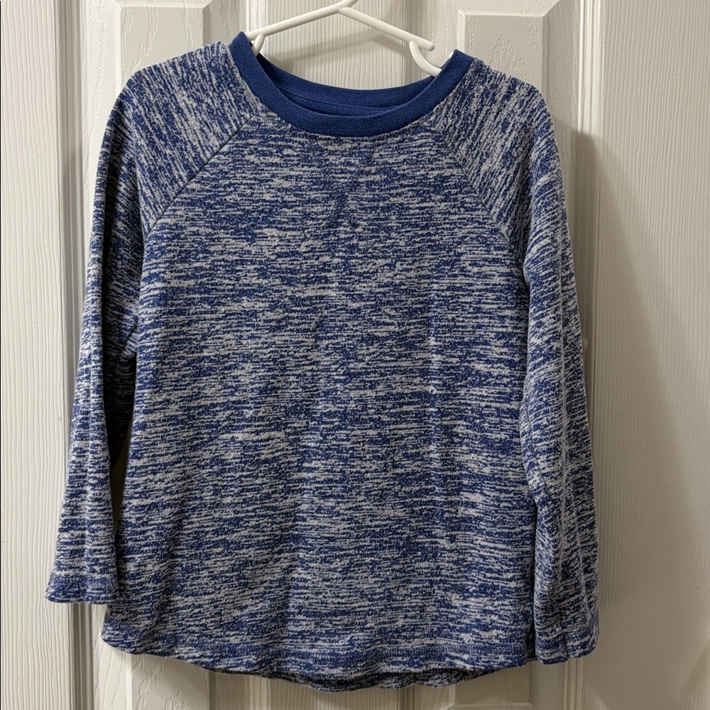 Boys Blue and White Cat & Jack long sleeve